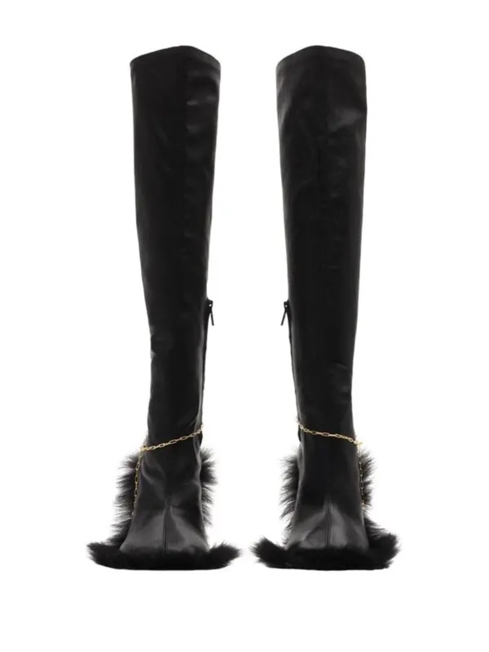 BURBERRY 105mm Slinky Legging Boots - Picture 2 of 16